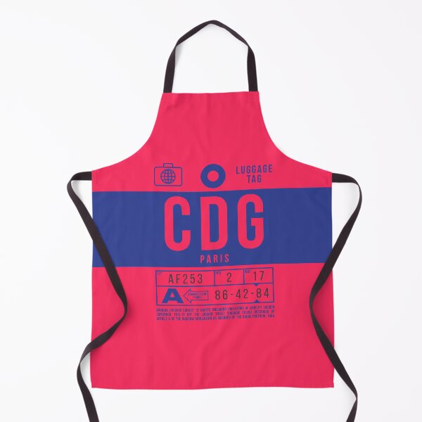 Item preview, Luggage Tag B - CDG Paris France designed and sold by VoodooCircus.