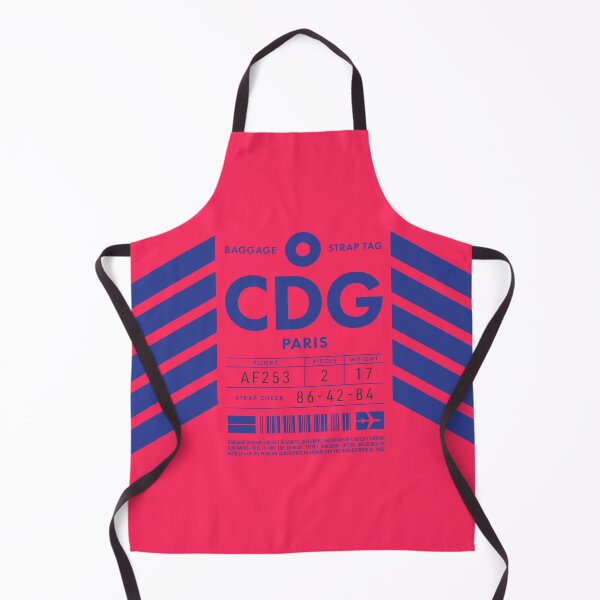 Item preview, Luggage Tag D - CDG Paris France designed and sold by VoodooCircus.