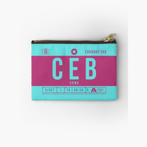 Item preview, Luggage Tag B - CEB Cebu Philippines designed and sold by VoodooCircus.
