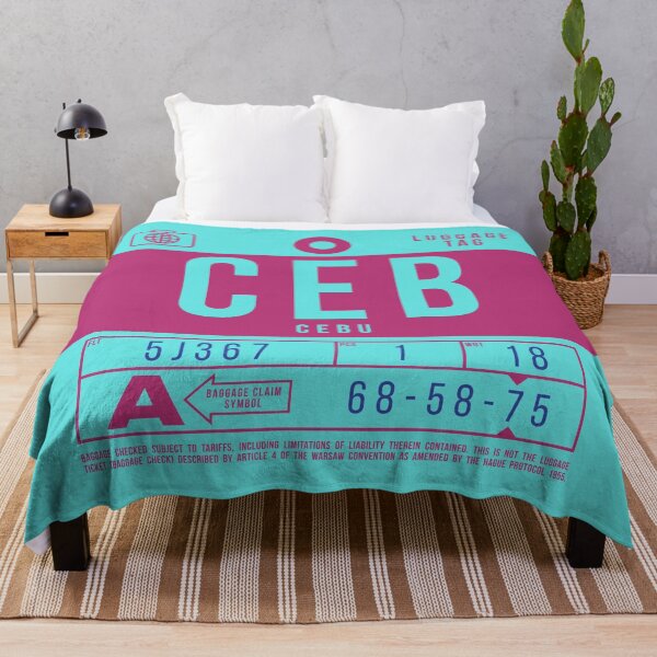 Item preview, Luggage Tag B - CEB Cebu Philippines designed and sold by VoodooCircus.
