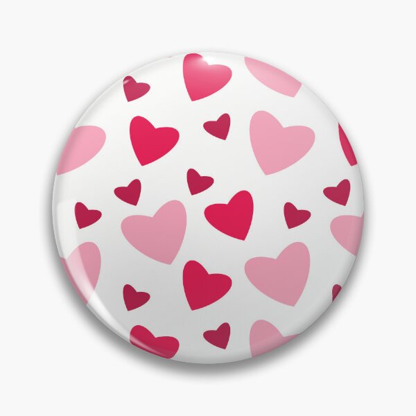 Item preview, Pink Red Hearts Pocket Print  designed and sold by edwinvisuals.