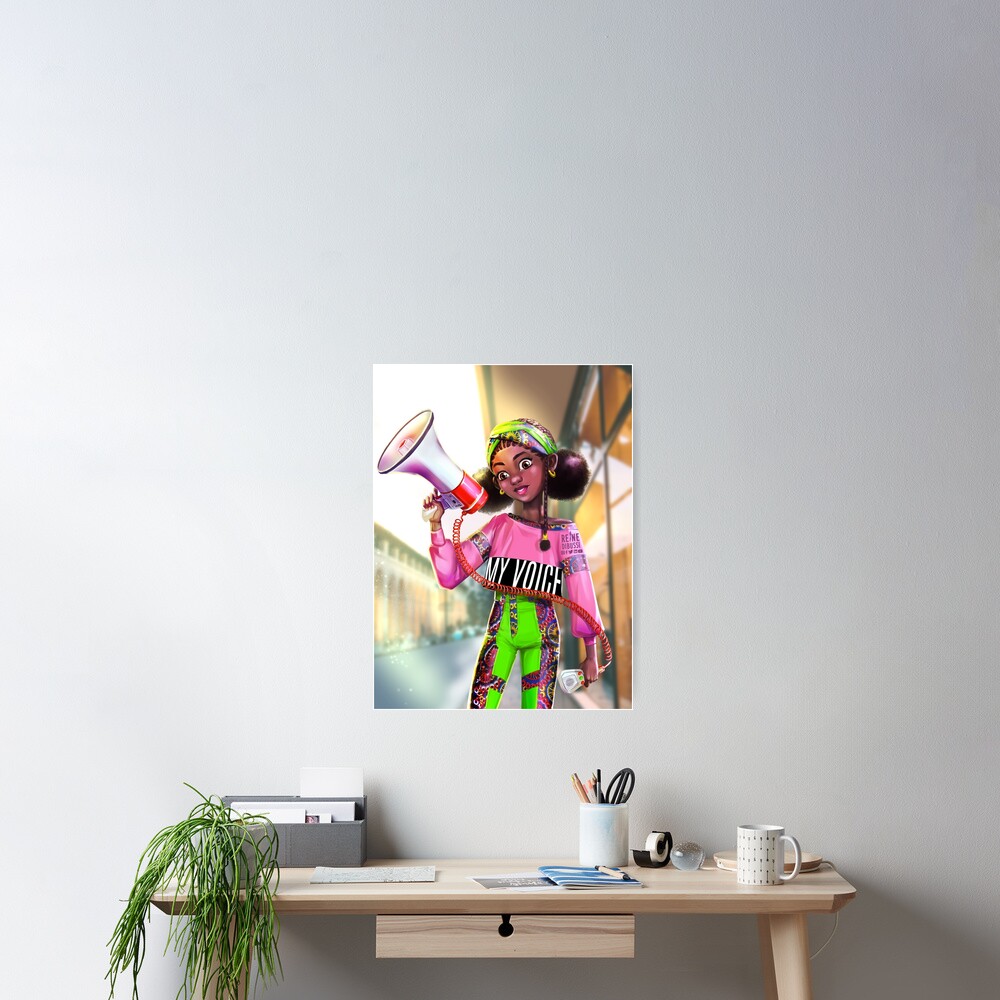 Aperçu de l'œuvre Poster créée et vendue par Reine-Dibussi.