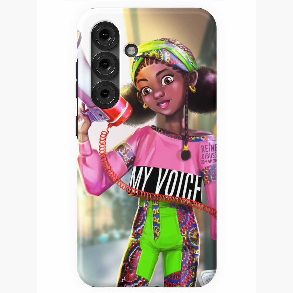 Aperçu de l'œuvre Coque antichoc Samsung Galaxy créée et vendue par Reine-Dibussi.