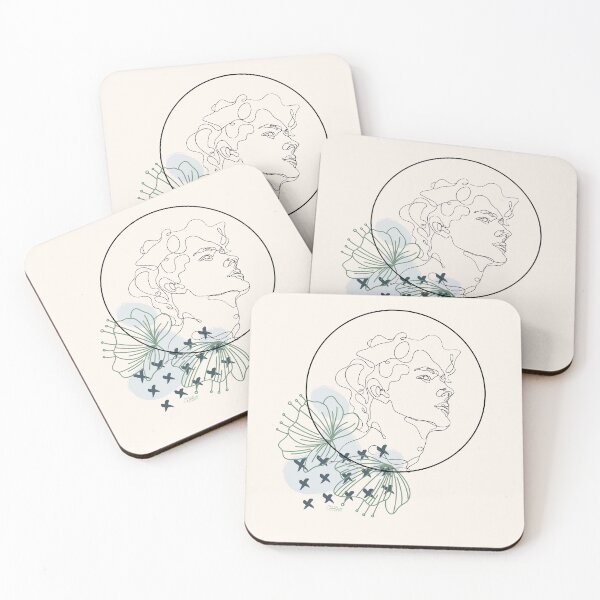 Item preview, Minimalistic floral boho lineart  designed and sold by CreativeStrand.