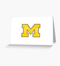 University of Michigan - Style 5 Greeting Card