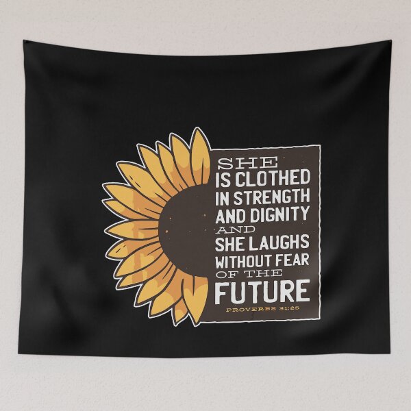 Item preview, She in strength dignity laughs  designed and sold by ShaneGuzman.