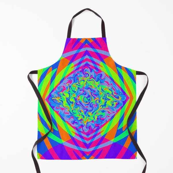 Artikelvorschau, Lollipop Abstract Digital Liquid Art Green Orange Blue entworfen und verkauft von AraljanFusion.