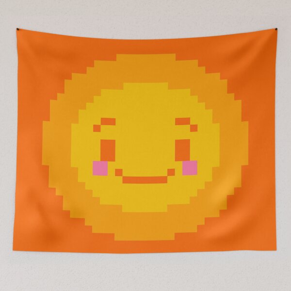 Item preview, Cheerful Pixel Sun designed and sold by rin3d .