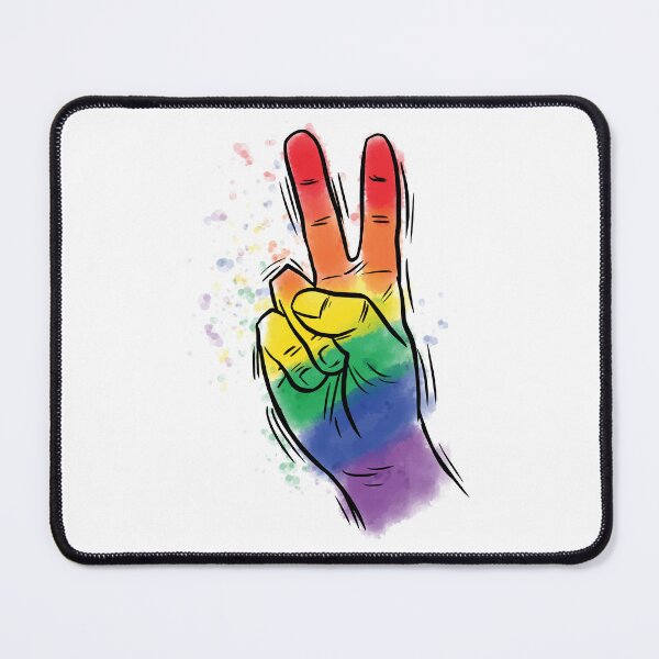 Item preview, World Pride Peace Hand designed and sold by Concetta Kilmer.