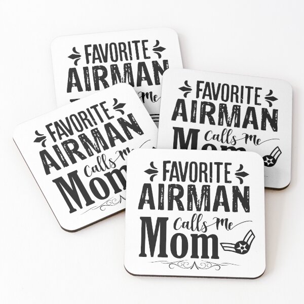 Item preview, My Favorite Airman Calls Me Mom - best gift for heart mom military mother's day son  designed and sold by AitchDesigns.