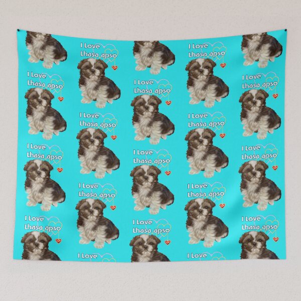 Item preview, I Love Lhasa Apso designed and sold by LoneAngel.