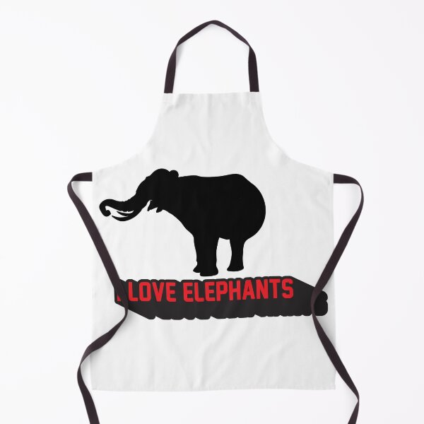 Item preview, I Love Elephants T-Shirt Clothing T-Shirts designed and sold by KARTICK DUTTA.