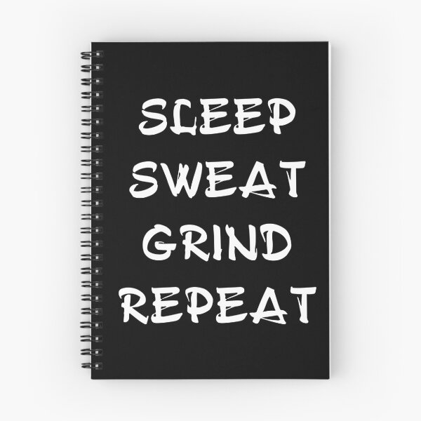 Item preview, Sleep Sweat Grind Repeat Motivational Design for Hustlers / Gym Motivation designed and sold by Running-Icon.