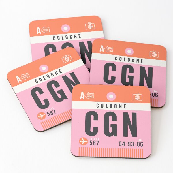 Item preview, Luggage Tag A - CGN Cologne Germany designed and sold by VoodooCircus.