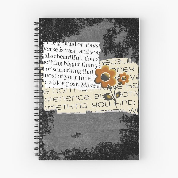 Item preview,  flower print on magazine cutout designed and sold by TypeWrite.