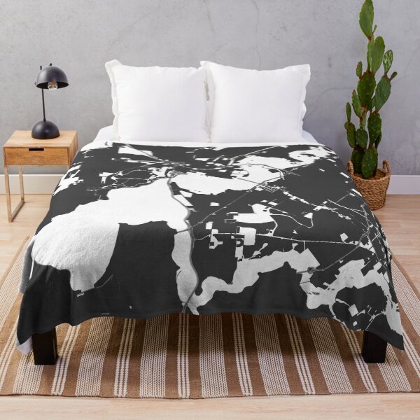 Item preview, Perth Map Art Black white Australia designed and sold by EpicMaps.