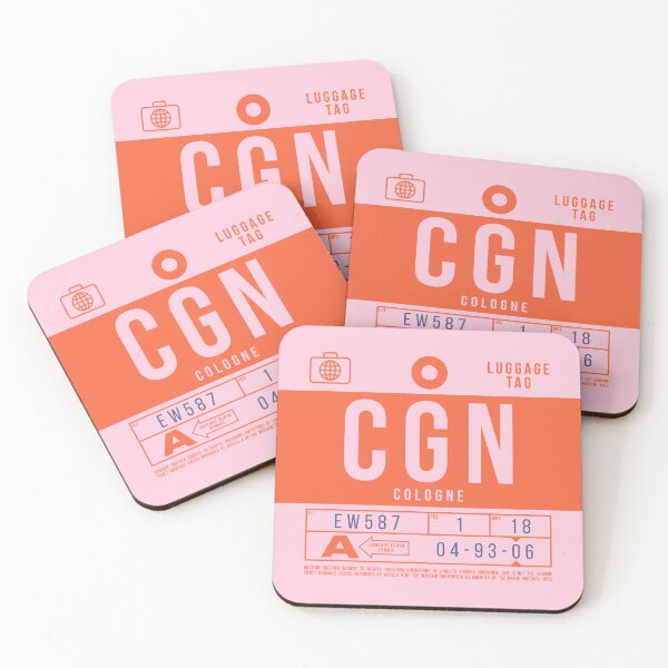 Item preview, Luggage Tag B - CGN Cologne Germany designed and sold by VoodooCircus.