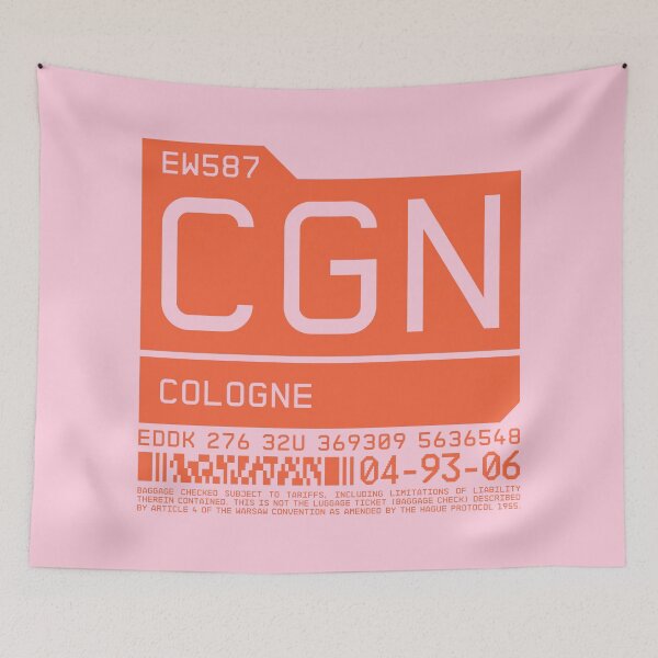 Item preview, Luggage Tag C - CGN Cologne Germany designed and sold by VoodooCircus.