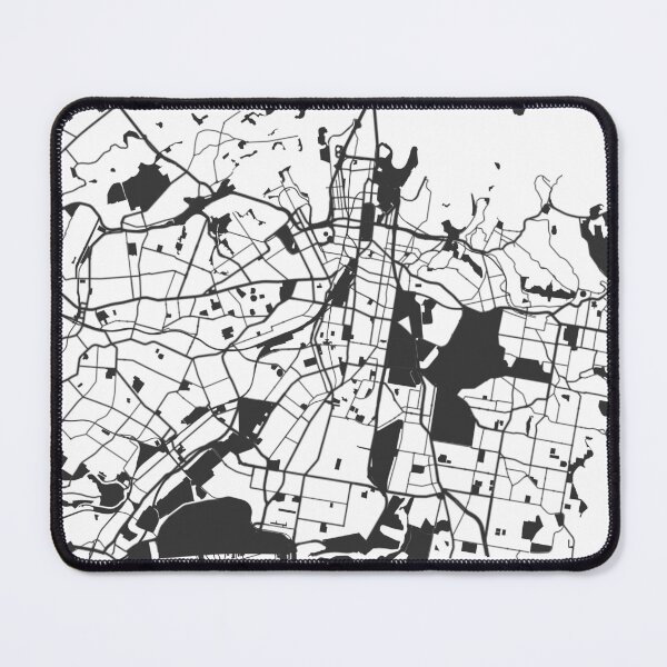 Item preview, Sydney Map Art Black white Australia designed and sold by EpicMaps.