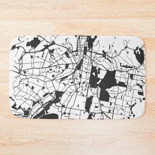 Item preview, Sydney Map Art Black white Australia designed and sold by EpicMaps.