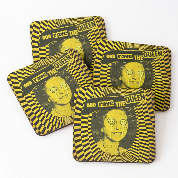 Item preview, God rave the queen designed and sold by metrodesignuk.
