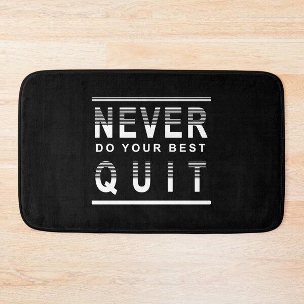 Aperçu de l'œuvre Never Do Your Best Quit Gift 2020 Essential T-Shirt créée et vendue par dianemiriami6.