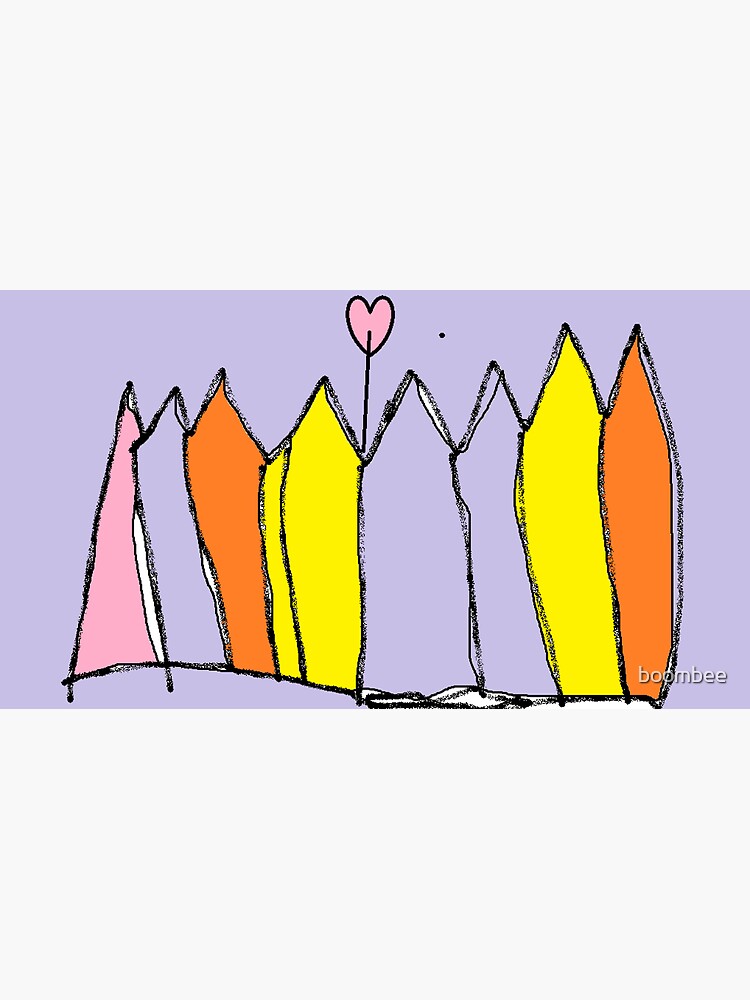 "my 4 years old daughters drawing" Sticker for Sale by boombee Redbubble