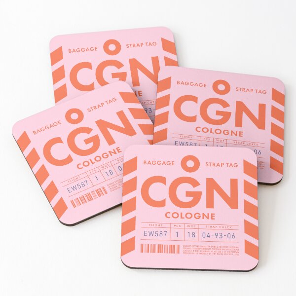 Item preview, Luggage Tag D - CGN Cologne Germany designed and sold by VoodooCircus.