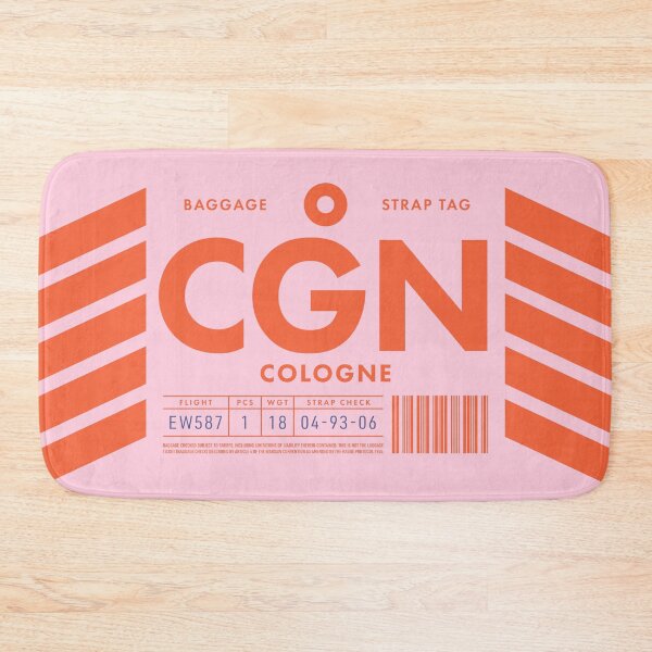 Item preview, Luggage Tag D - CGN Cologne Germany designed and sold by VoodooCircus.