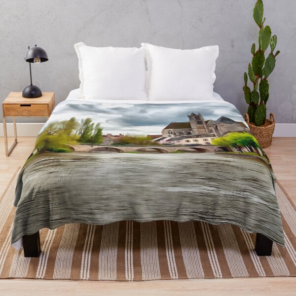 Item preview, Moret sur loing (Painting) designed and sold by cmphotographs.