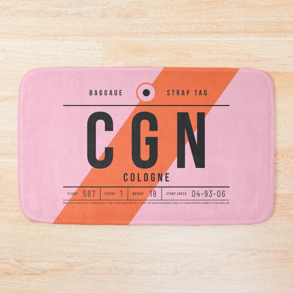 Item preview, Luggage Tag E - CGN Cologne Germany designed and sold by VoodooCircus.