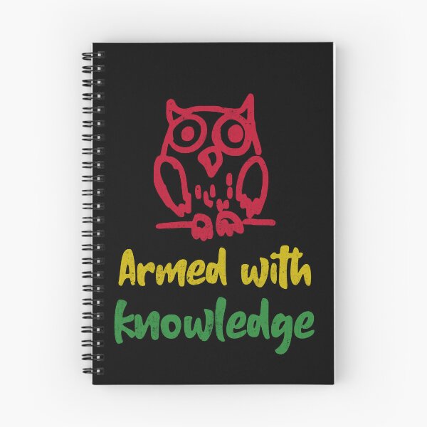 Item preview, Armed With Knowledge. Wise Owl designed and sold by Rebel-Design.
