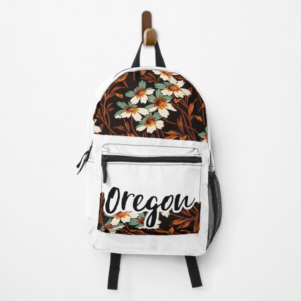 Item preview, Floral Map of USA States Oregon - Map of Oregon designed and sold by AmethystMurad.