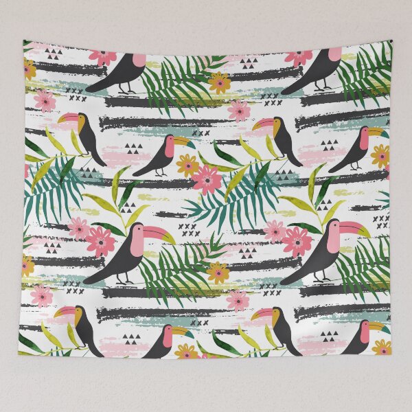 Item preview, ALOHA TROPICAL GREEN SEAMLESS designed and sold by selfesteeem.