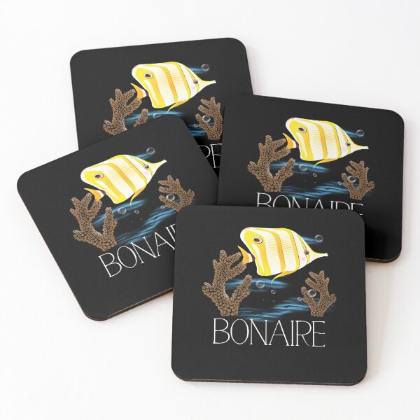 Item preview, Bonaire souvenir coral marine fish designed and sold by TipTopTapo.