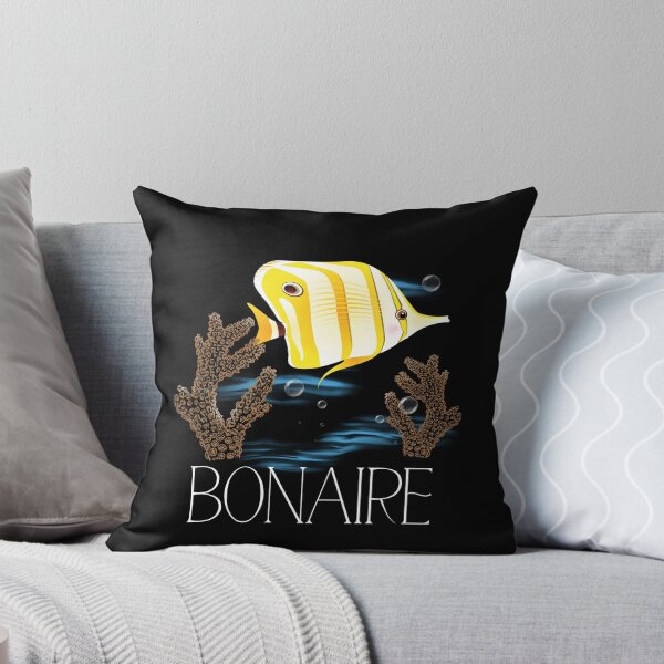 Aperçu de l'œuvre Bonaire poisson marin corail souvenir créée et vendue par TipTopTapo.