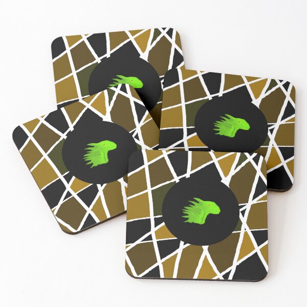 Item preview, Mosaic Pattern With Dino Artwork3 D3 Production designed and sold by SelfUpgrade.