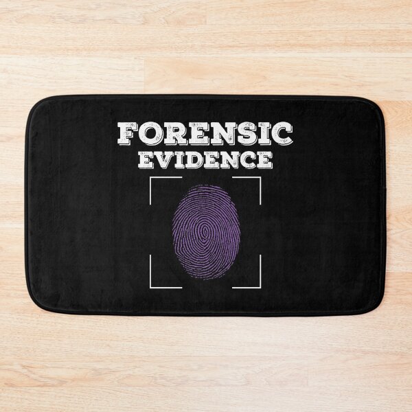Item preview, Forensic Evidence For A Crime Scene Investigator Criminalist designed and sold by StrongShirts.