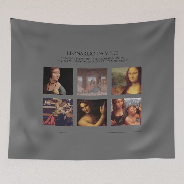 Aperçu de l'œuvre Leonardo da Vinci Famous Paintings Classic créée et vendue par DorothyBuckler.