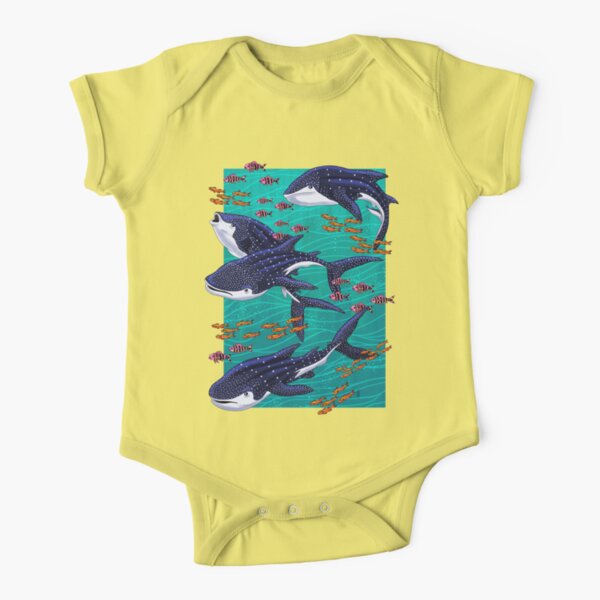  Ocean Explorer Baby Jersey Onesie - Whale Baby