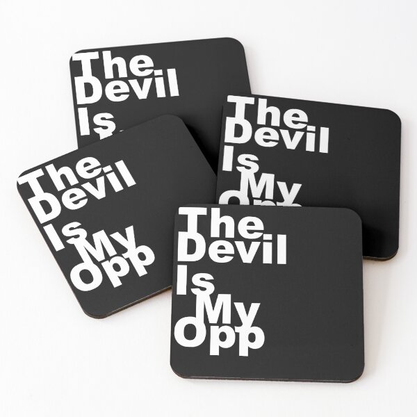 Item preview, The Devil Is My Opp designed and sold by HorizonDesignz.