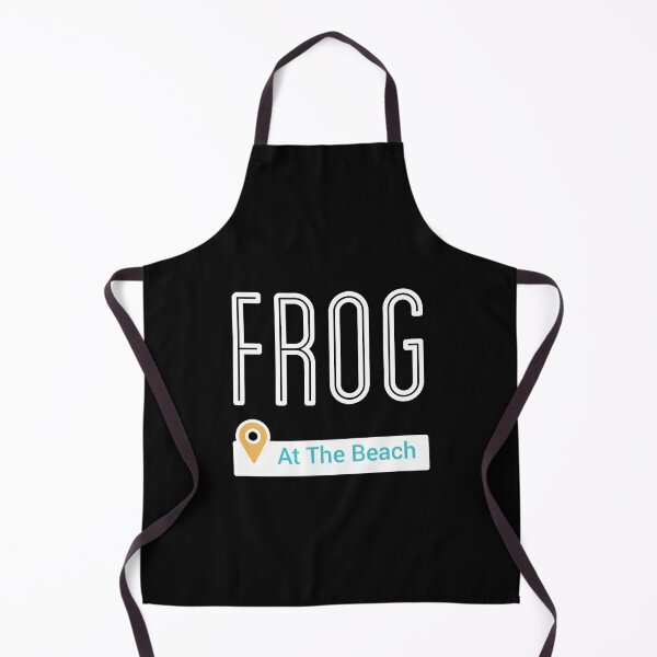 Item preview, Frog At The Beach designed and sold by ZubiyaArt.