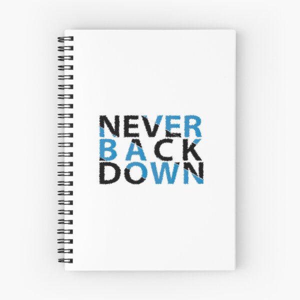 Item preview, Never Back Down trending design designed and sold by Ultimatedezign.