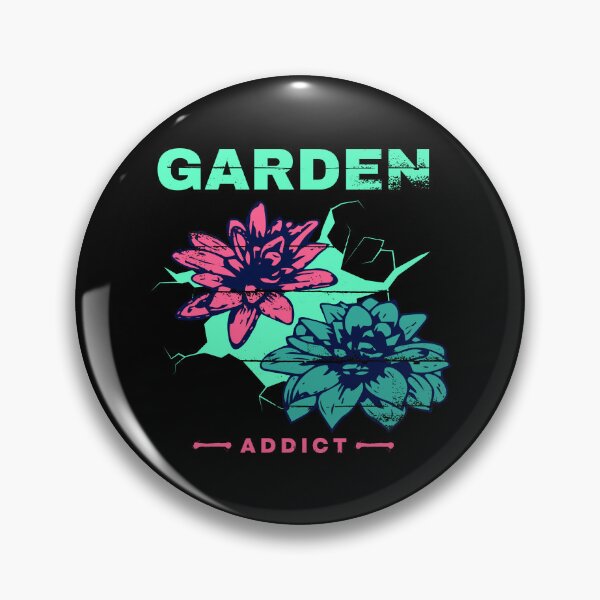 Item preview, Garden Addict - Retro Neon Vibrant Electric Flower designed and sold by WildBerryArt.