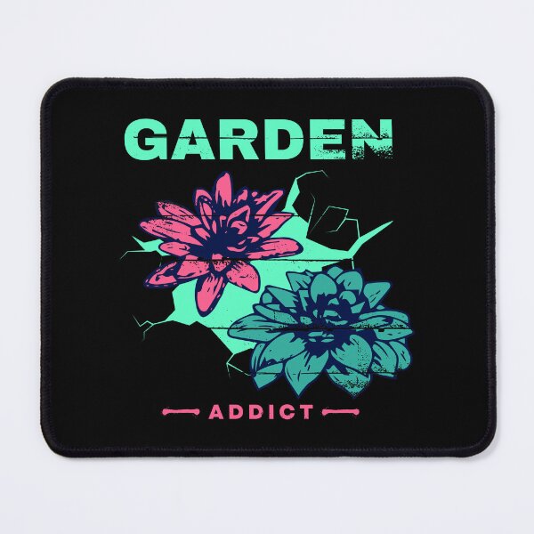 Item preview, Garden Addict - Retro Neon Vibrant Electric Flower designed and sold by WildBerryArt.