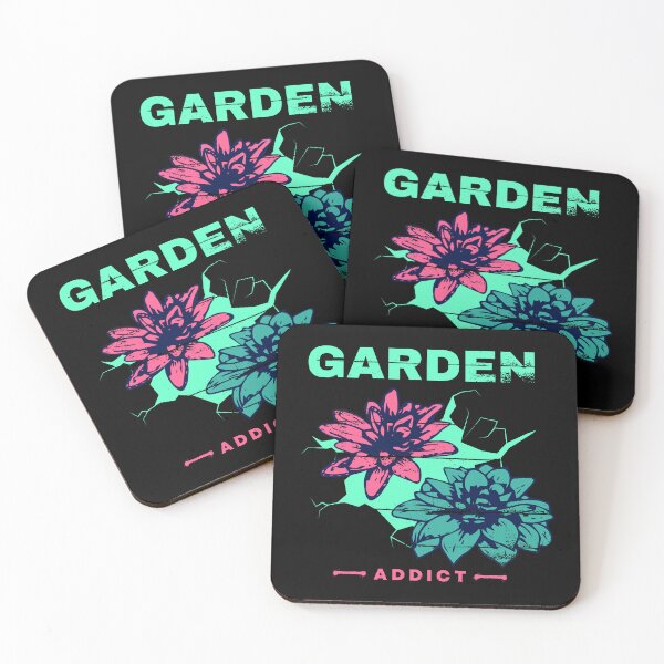 Item preview, Garden Addict - Retro Neon Vibrant Electric Flower designed and sold by WildBerryArt.