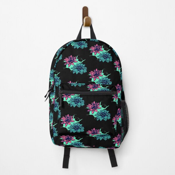 Item preview, Garden Addict - Retro Neon Vibrant Electric Flower designed and sold by WildBerryArt.