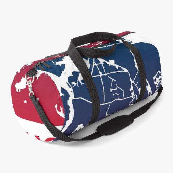 Item preview, Hobart Map Art Pink Blue Australia designed and sold by EpicMaps.