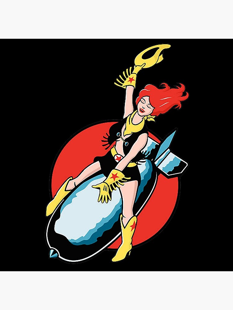 Rocket Girl Poster For Sale By Space24434 Redbubble 5007