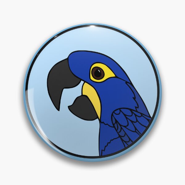 Item preview, Hyacinth Macaw designed and sold by nolessjess.